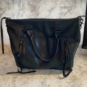 Aimee Kestenberg Black Leather Bag